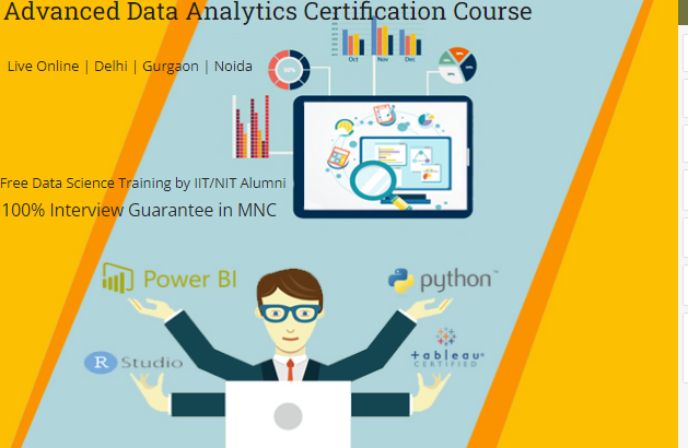 Data Analyst Course in Delhi, 110097.Certification